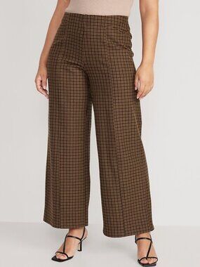 Old Navy Gold Hounds tooth Trousers